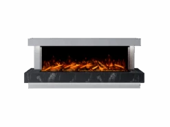 Bespoke Fireplaces Lazio Marble 1500 X Suite -Taskers Sale Shop Lazio 1500 Polar White and Titanium Galaxy