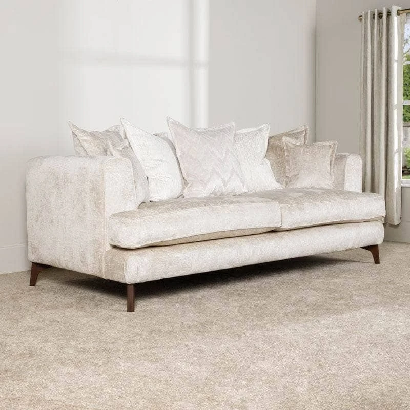 Leon 4 Seater Sofa - Oyster 5 Leon 4 Seater Sofa - Oyster - Image 3