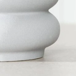 Light Grey Bubble Vase - 19.5cm 10 Light Grey Bubble Vase - 19.5cm -Taskers Sale Shop Light Grey Bubble Vase 19.5cm 4