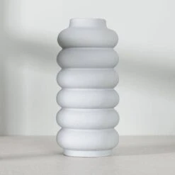 Light Grey Bubble Vase - 29.5cm -Taskers Sale Shop Light Grey Bubble Vase 29.5cm 2
