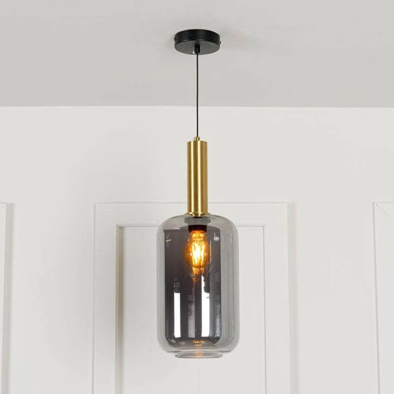 Louisana 1 Light Small Pendant Light - Black 6 Louisana 1 Light Small Pendant Light - Black - Image 4