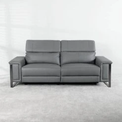 Lucca 3 Seater Power Recliner Sofa - Grey 15 Lucca 3 Seater Power Recliner Sofa - Grey -Taskers Sale Shop Lucca 3 Seater Power Recliner Sofa Grey 1