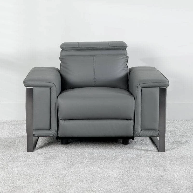Lucca Power Armchair - Grey 5 Lucca Power Armchair - Grey - Image 3