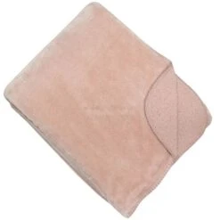 Luxury Fleece Throw - Light Pink
