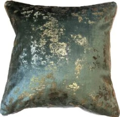 Large Spoilt Rotten Cushion - Sage