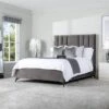 Maisey King Size Ottoman Bed - Grey 1 Maisey King Size Ottoman Bed - Grey -Taskers Sale Shop Maisey King Size Ottoman Bed Grey