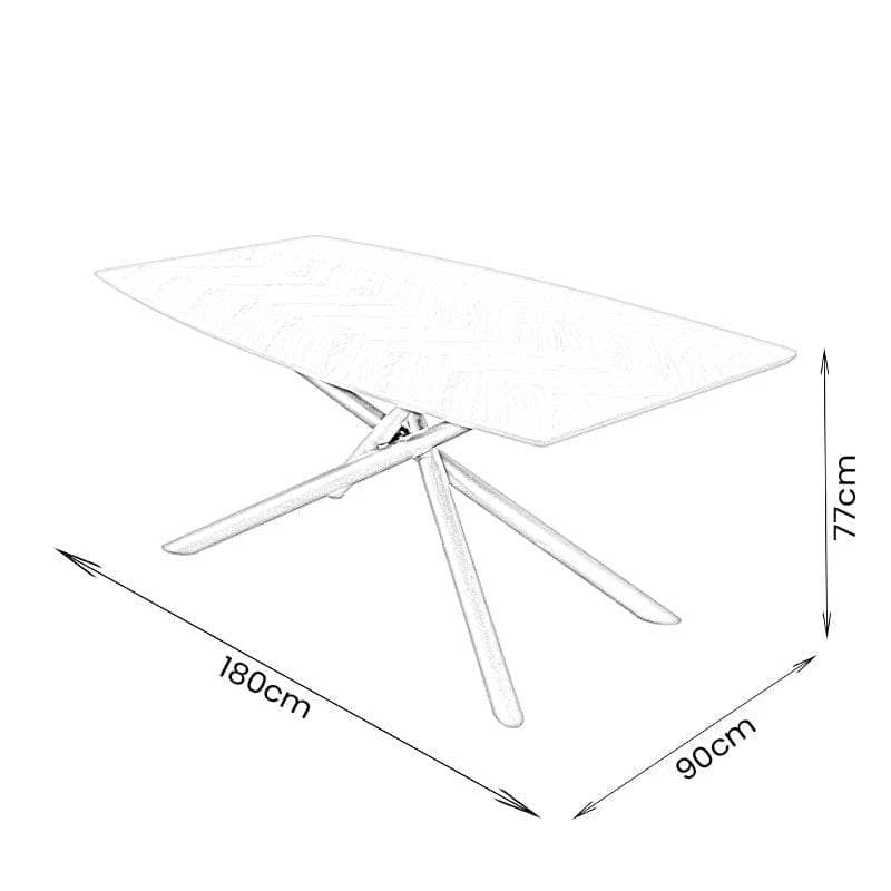 Manhattan Dining Table & 6 Chairs 14 Manhattan Dining Table & 6 Chairs - Image 12