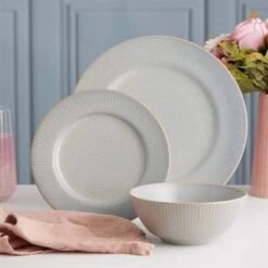 Reactive Linear Grey Dinner Plate - 27cm -Taskers Sale Shop MasonCashReactivegreydinnerware 2002.2582002.2592002.260 2