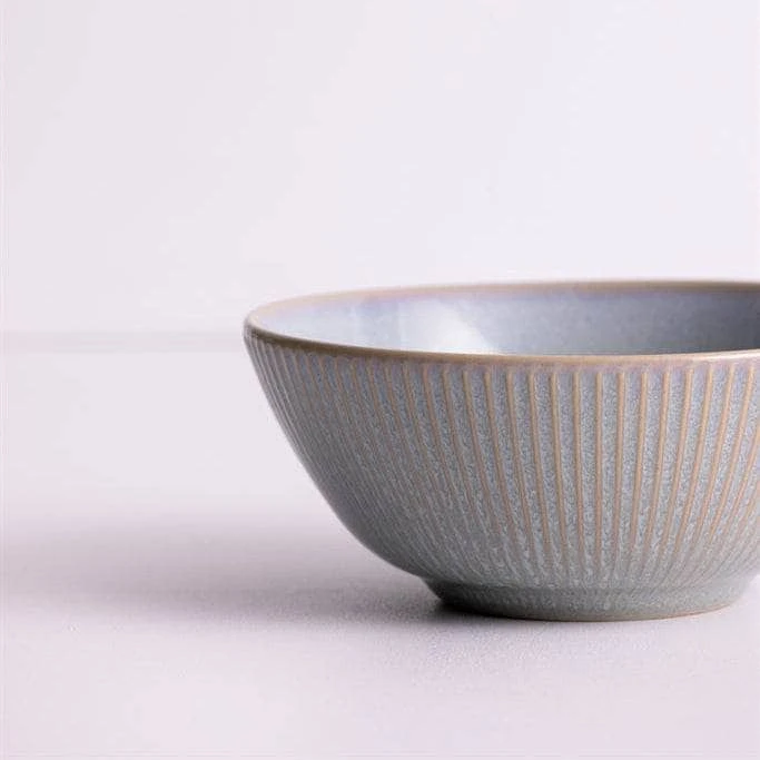 Reactive Linear Grey Bowl - 16cm 4 Reactive Linear Grey Bowl - 16cm - Image 2