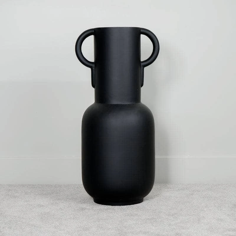 Matt Black Handled Planter - 106cm 5 Matt Black Handled Planter - 106cm - Image 3