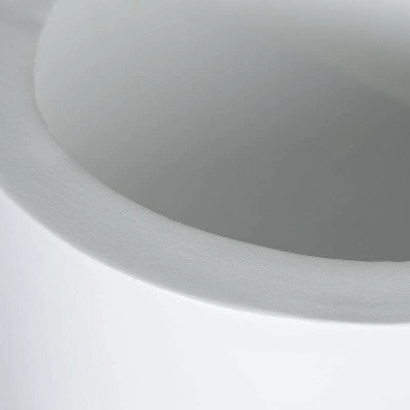 Matt White Handled Planter - 106cm 7 Matt White Handled Planter - 106cm - Image 5