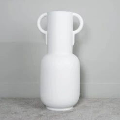 Matt White Handled Planter - 106cm 9 Matt White Handled Planter - 106cm -Taskers Sale Shop Matt White Handled Planter 106cm 4
