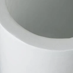 Matt White Round Handled Planter - 82cm -Taskers Sale Shop Matt White Round Handled Planter 82cm 2