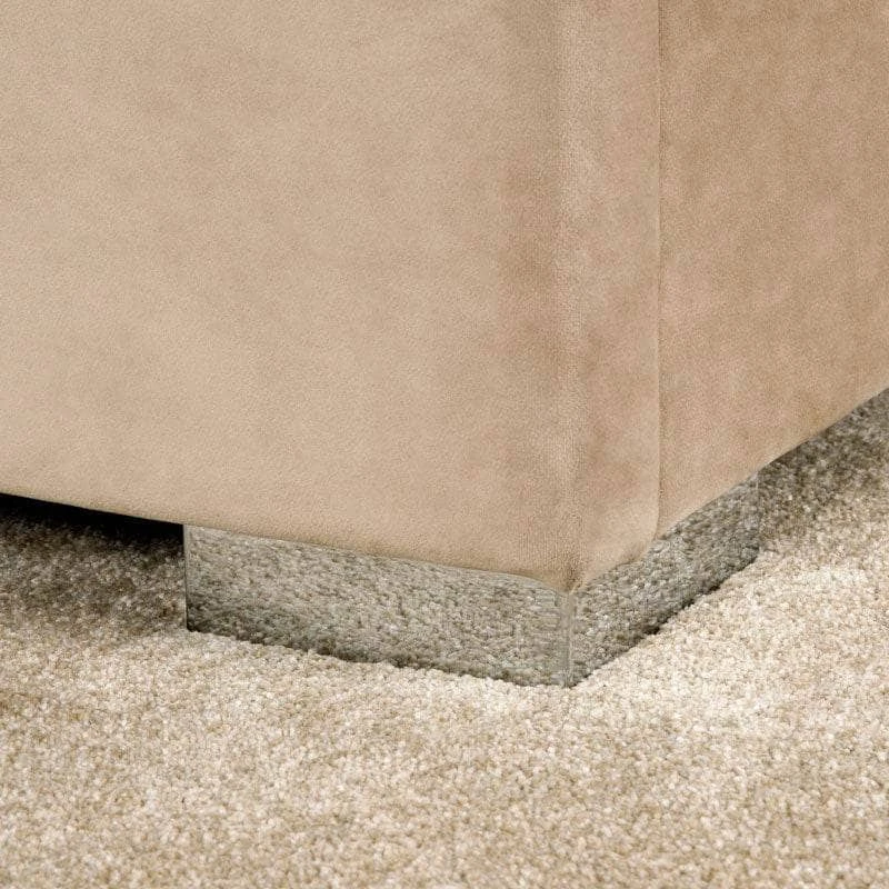 Mayfair King Size Bedframe - Taupe 9 Mayfair King Size Bedframe - Taupe - Image 7