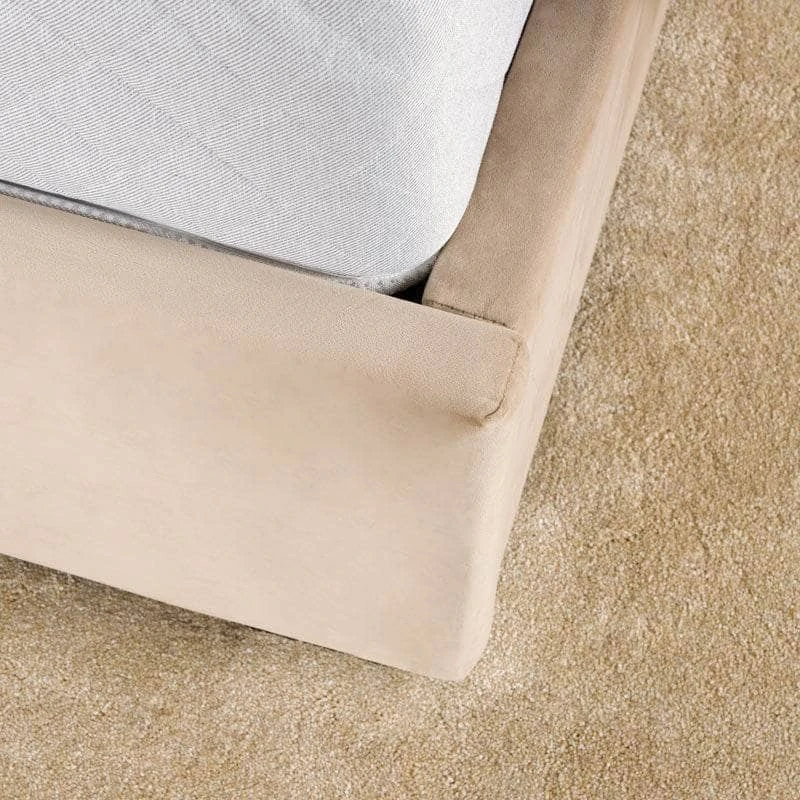 Mayfair King Size Bedframe - Taupe 8 Mayfair King Size Bedframe - Taupe - Image 6