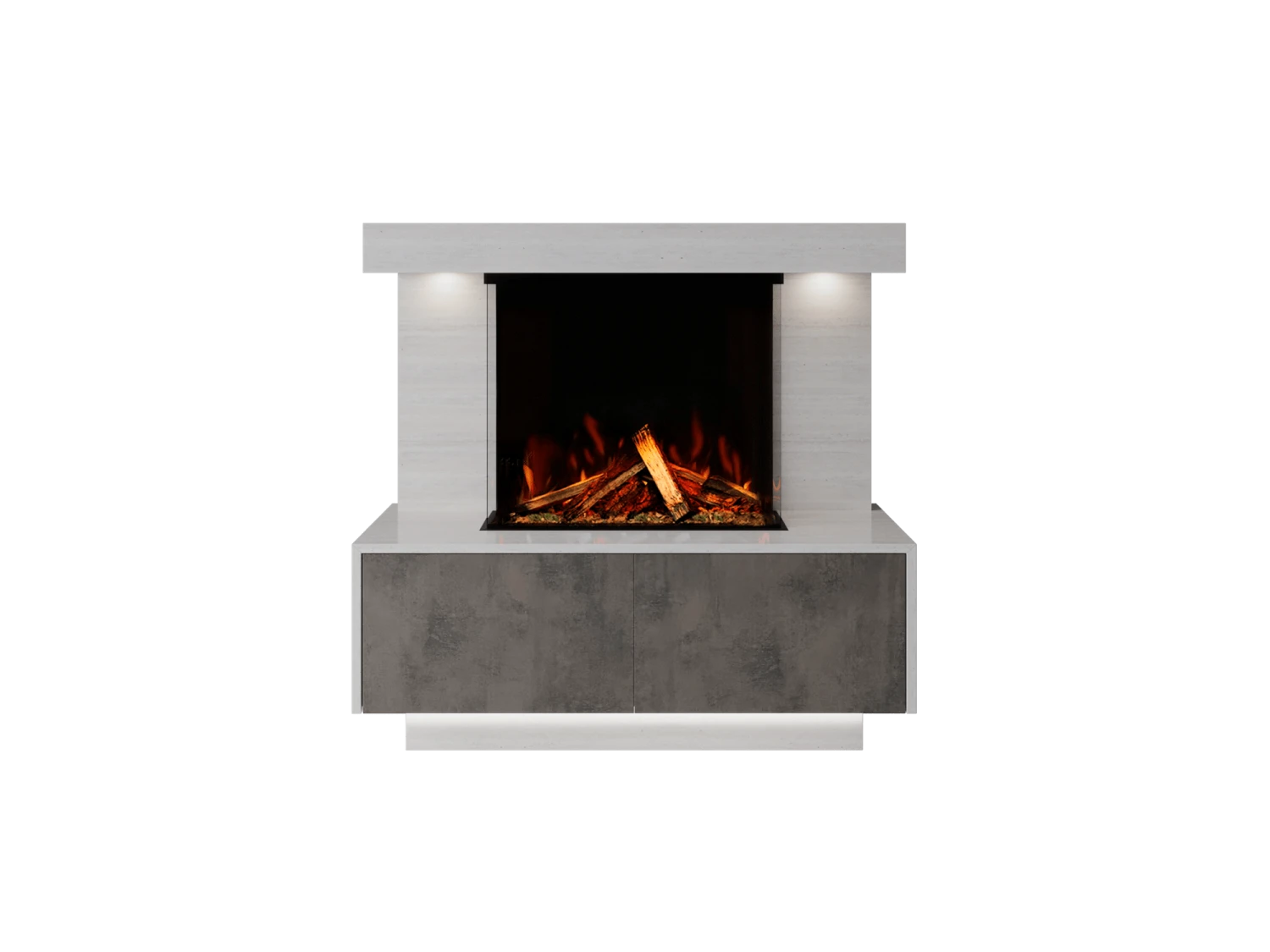 Bespoke Fireplaces Geneva Marble 700 3DP Suite 6 Bespoke Fireplaces Geneva Marble 700 3DP Suite - Image 4