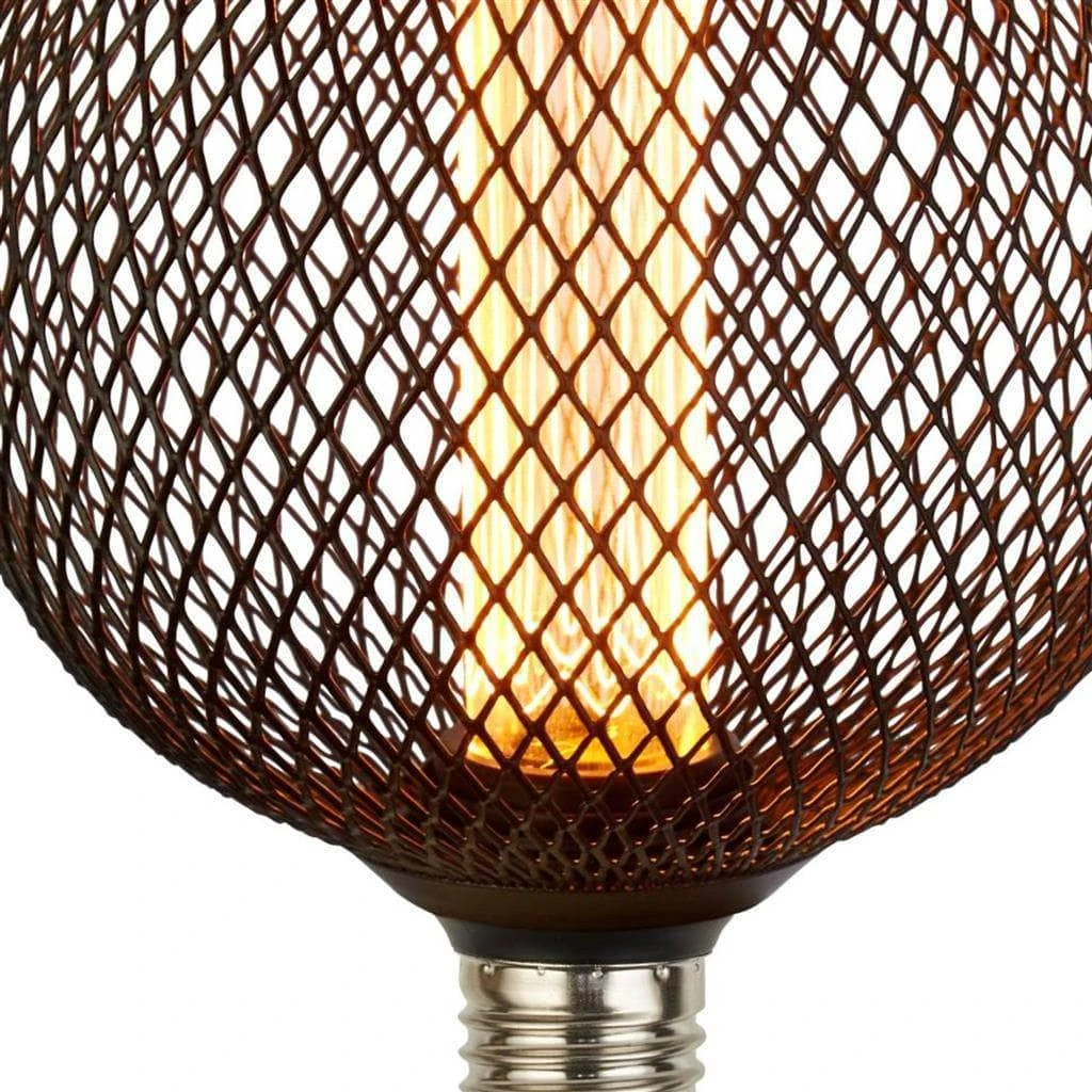 Mesh Globe Lamp - Black 4 Mesh Globe Lamp - Black - Image 2