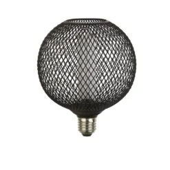 Mesh Globe Lamp - Black