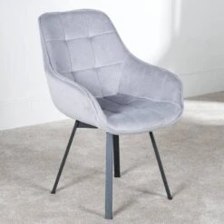 Montreal Dining Chair - Silver