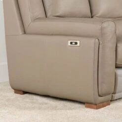 Monza 2 Seater Power Sofa - Mocha -Taskers Sale Shop Monza 2 Seater Power Sofa Brown 3