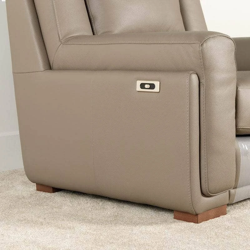 Monza Power Armchair - Mocha 7 Monza Power Armchair - Mocha - Image 5