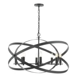 Cadiz 8 Light Pendant Light - Black 13 Cadiz 8 Light Pendant Light - Black -Taskers Sale Shop NIT0822 0