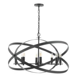 Cadiz 8 Light Pendant Light - Black 14 Cadiz 8 Light Pendant Light - Black -Taskers Sale Shop NIT0822 1