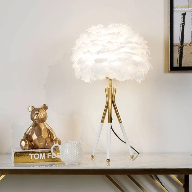 Nebraska Feather Table Lamp 4 Nebraska Feather Table Lamp - Image 2