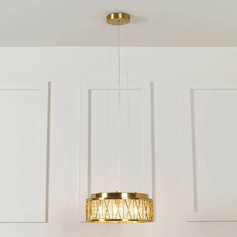 Nevada 6 Light Medium Pendant Light - Gold 4 Nevada 6 Light Medium Pendant Light - Gold - Image 2
