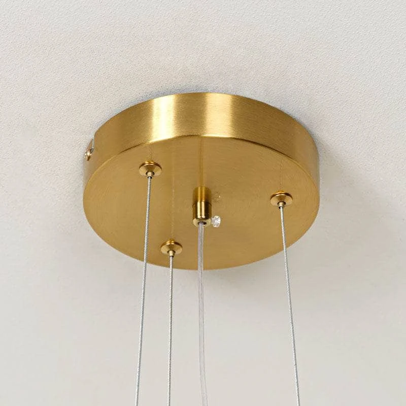 Nevada 6 Light Medium Pendant Light - Gold 5 Nevada 6 Light Medium Pendant Light - Gold - Image 3