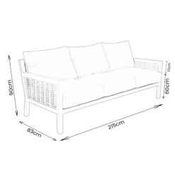 Weatherking Ascot Lounge Set 22 Weatherking Ascot Lounge Set -Taskers Sale Shop New Ascot Sofa Dimensions