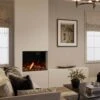 Bespoke Fireplaces Panoramic S 700 Electric Fire -Taskers Sale Shop PanoramicS700TwoSided