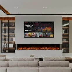 Bespoke Fireplaces Panoramic X 3000 Electric Fire 12 Bespoke Fireplaces Panoramic X 3000 Electric Fire -Taskers Sale Shop Panoramic X 3000 Three Sided 1