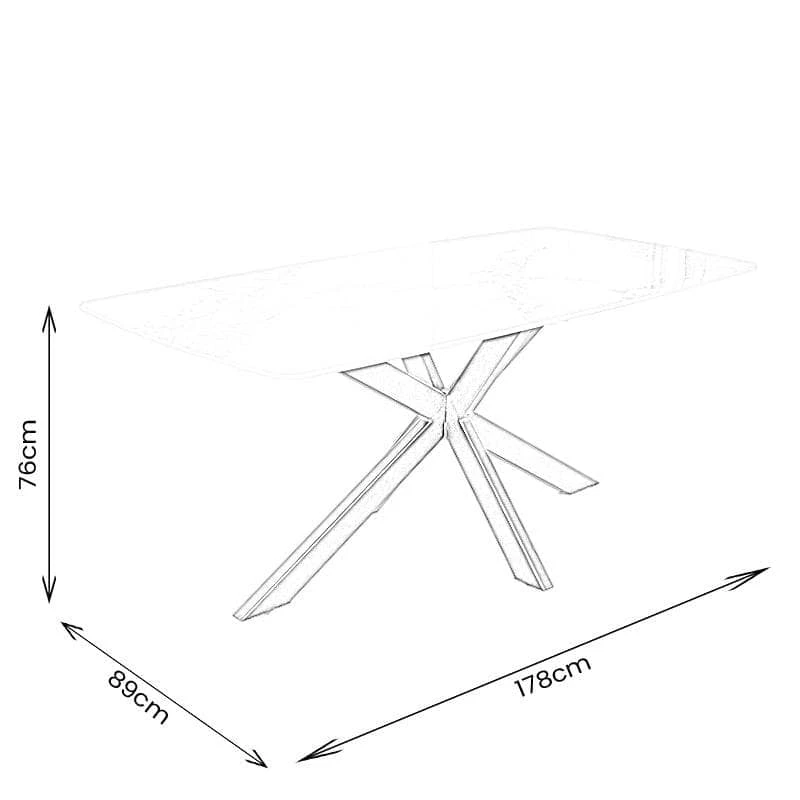 Paris Dining Table & 6 Chairs 13 Paris Dining Table & 6 Chairs - Image 11