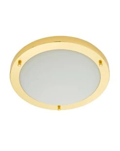Pierre Shiny Brass Ceiling Light