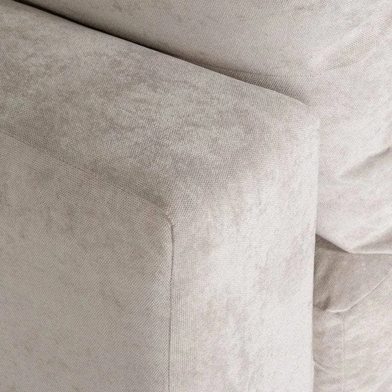 Prague Chaise Corner Sofa - Silver 10 Prague Chaise Corner Sofa - Silver - Image 8