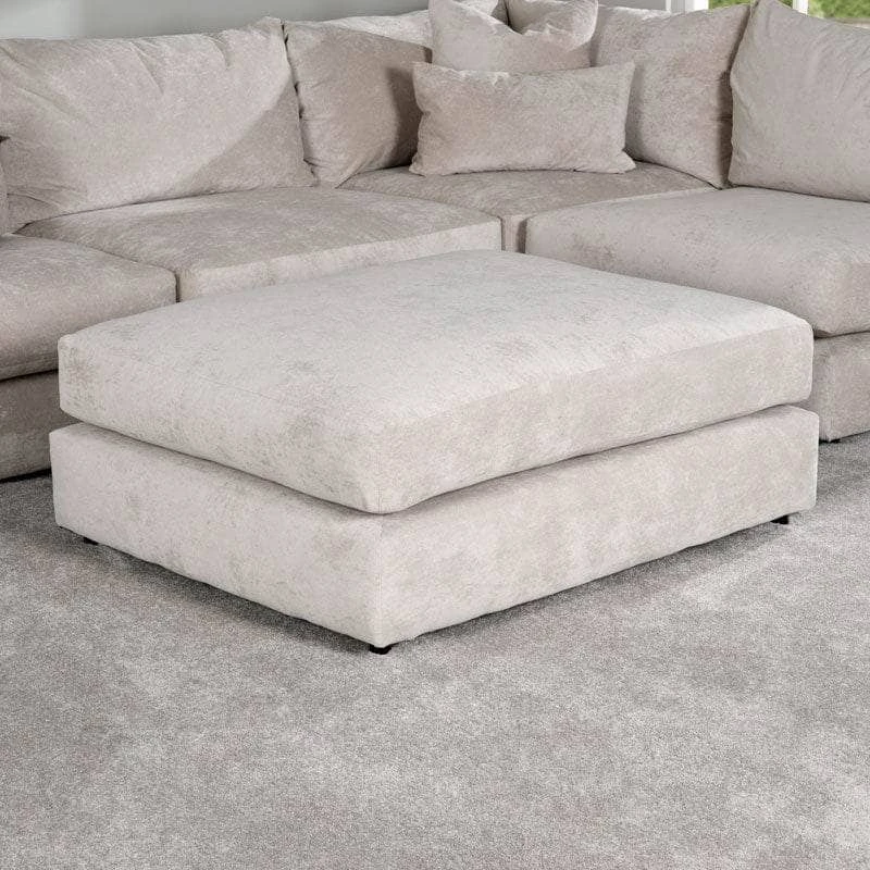 Prague Chaise Corner Sofa - Silver 11 Prague Chaise Corner Sofa - Silver - Image 9