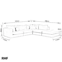 Prague Chaise Corner Sofa - Silver 21 Prague Chaise Corner Sofa - Silver -Taskers Sale Shop Prague Chaise Corner Sofa Silver 9