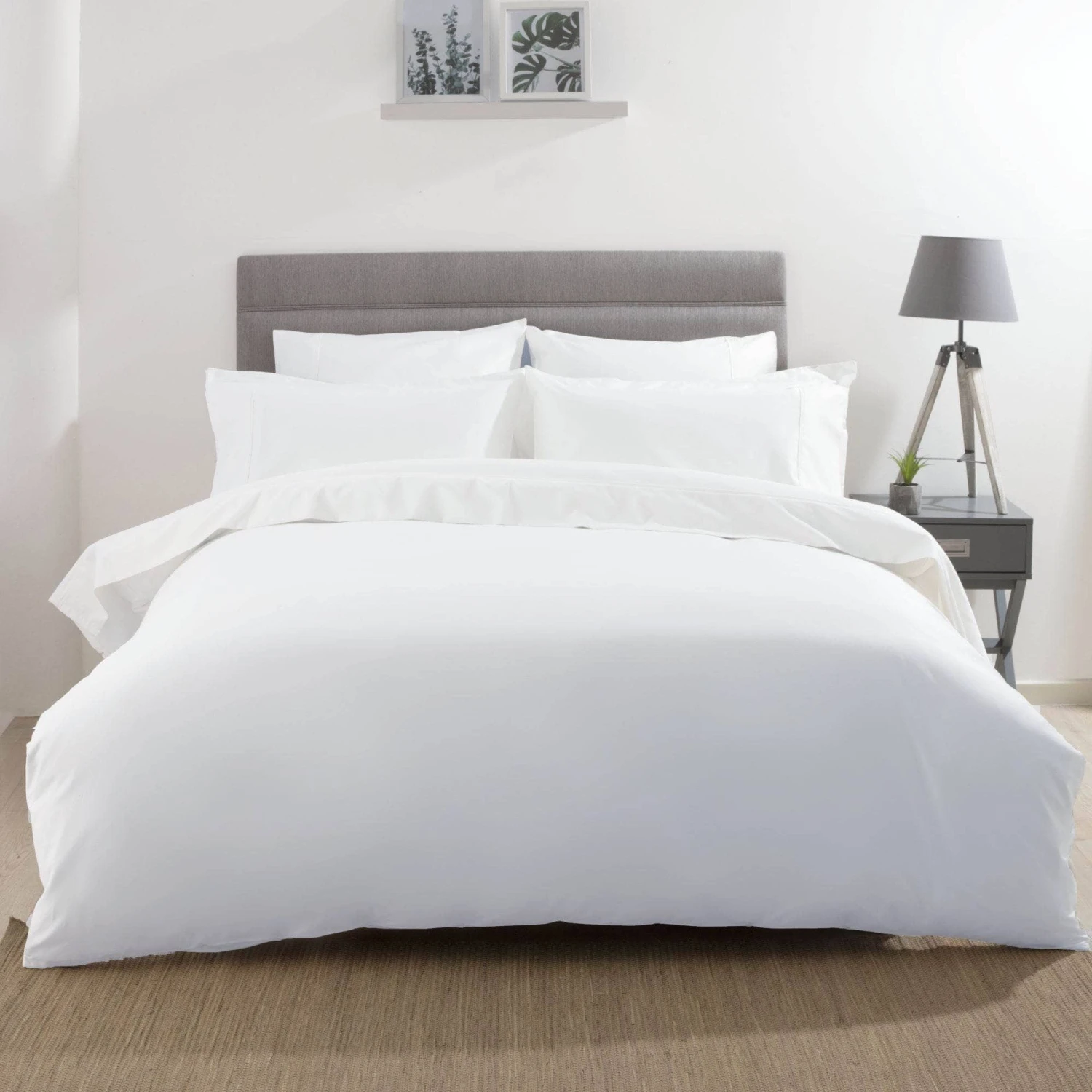 Premium Blend 500 Count Duvet Cover - White 3 Premium Blend 500 Count Duvet Cover - White