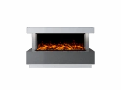 Bespoke Fireplaces Roma Marble 1250 X Suite 26 Bespoke Fireplaces Roma Marble 1250 X Suite -Taskers Sale Shop Roma 1250 Polar White and Grey Quartz