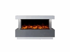 Bespoke Fireplaces Roma Marble 1250 X Suite 27 Bespoke Fireplaces Roma Marble 1250 X Suite -Taskers Sale Shop Roma 1250 Polar White and Italian Grey