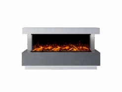 Bespoke Fireplaces Roma Marble 1500 X Suite -Taskers Sale Shop Roma 1500 Polar White and Italian Grey