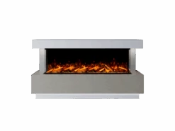 Bespoke Fireplaces Roma Marble 1500 X Suite -Taskers Sale Shop Roma 1500 Polar White and Nacarado
