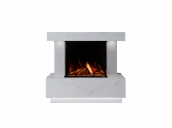 Bespoke Fireplaces Roma Marble 700 3DP Suite 25 Bespoke Fireplaces Roma Marble 700 3DP Suite -Taskers Sale Shop Roma 700 Polar White and Carrara
