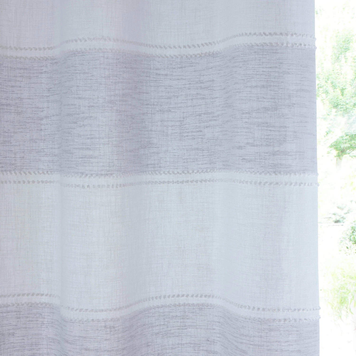 Santorini Curtain Panel - Grey 5 Santorini Curtain Panel - Grey - Image 3