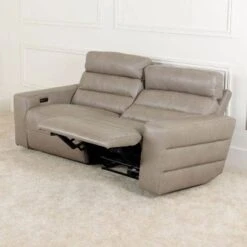 Salerno 3 Seater Power Sofa - Taupe 14 Salerno 3 Seater Power Sofa - Taupe -Taskers Sale Shop Salerno 3 Seater Power Sofa Taupe 3