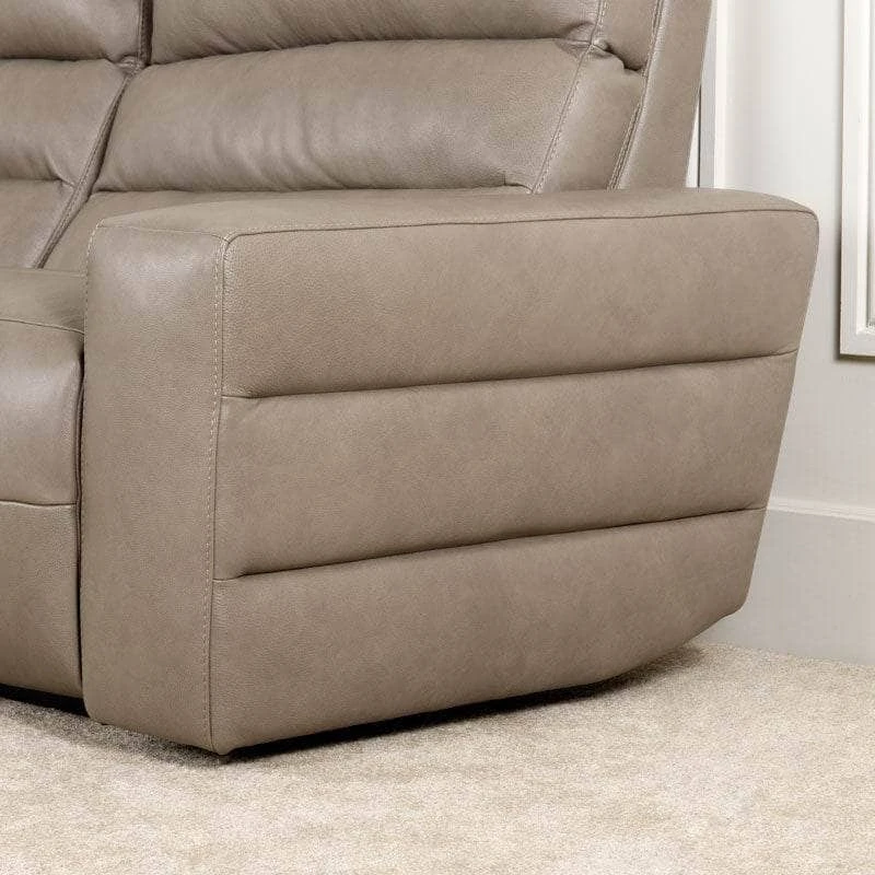 Salerno 3 Seater Power Sofa - Taupe 10 Salerno 3 Seater Power Sofa - Taupe - Image 8