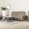 Salerno 3 Seater Power Sofa - Taupe 1 Salerno 3 Seater Power Sofa - Taupe -Taskers Sale Shop Salerno 3 Seater Power Sofa Taupe 9