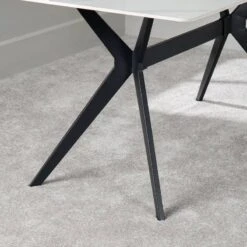 Santorini Dining Table - White -Taskers Sale Shop Santorini Dining Table White 1