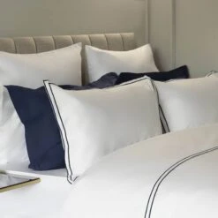 Savoy Navy Duvet Set - Multiple Sizes 10 Savoy Navy Duvet Set - Multiple Sizes -Taskers Sale Shop Savoy Navy Duvet Set 3